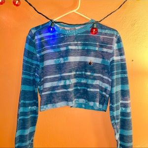 Hand dyed volcom shirt